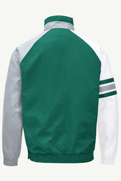 Starter MENS NEW YORK JETS QUARTER ZIP JACKET