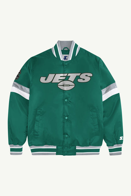 Starter NEW YORK JETS HOME GAME VARSITY JACKET