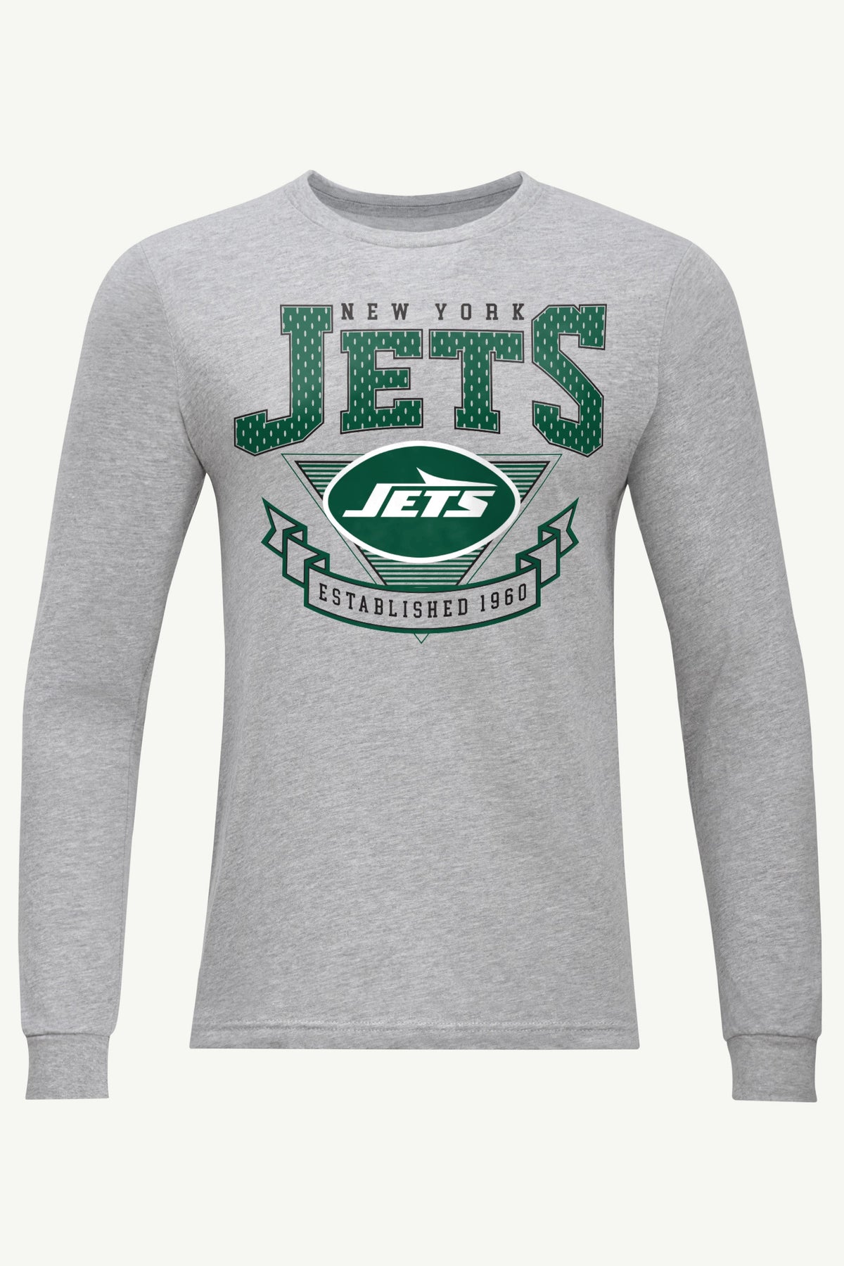 Starter MENS NEW YORK JETS 80's INSPIRED LONG SLEEVE T SHIRT