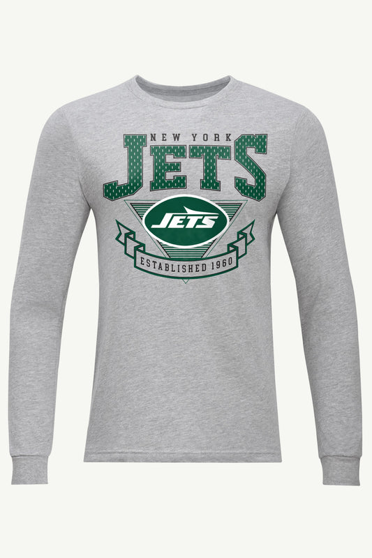 Starter MENS NEW YORK JETS 80's INSPIRED LONG SLEEVE T SHIRT