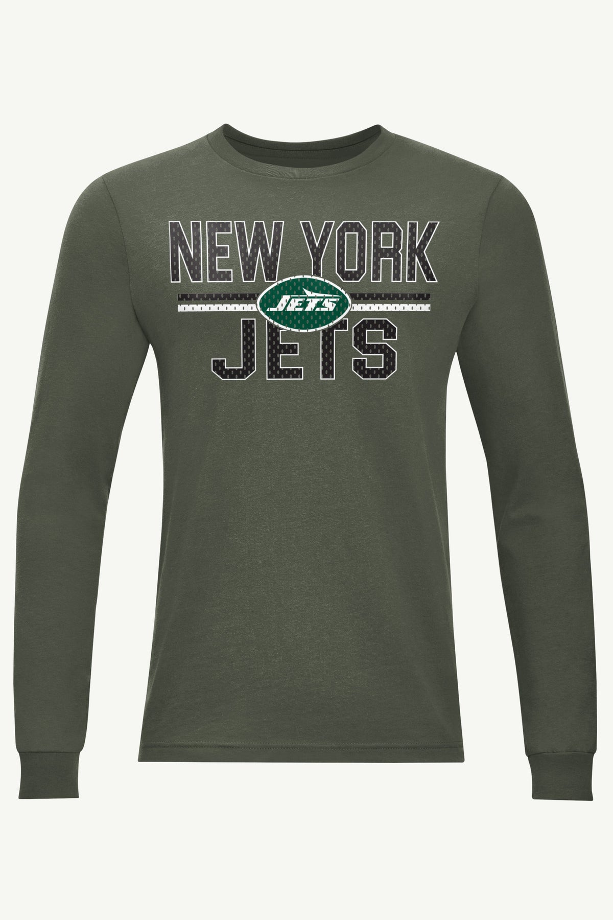 Starter MENS NEW YORK JETS MESH LOOK LONG SLEEVE T SHIRT