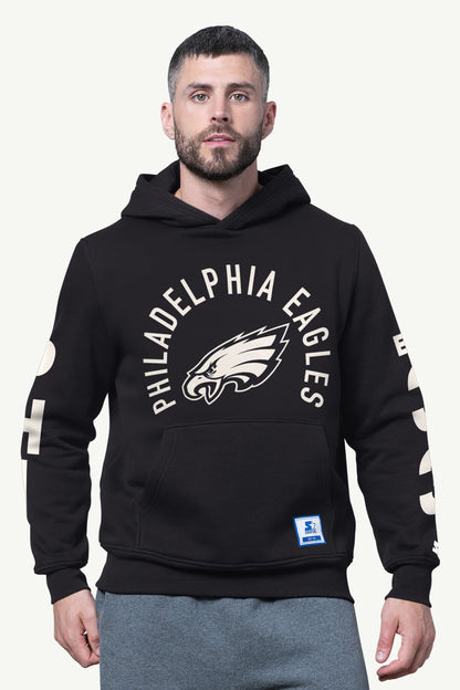 Starter MENS PHILADELPHIA EAGLES HANDOFF FLEECE HOODIE