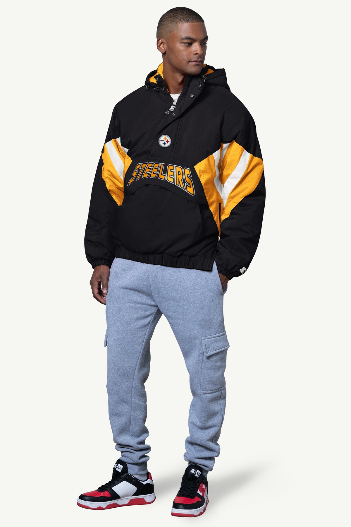 Starter MENS PITTSBURGH STEELERS CLASSIC BREAKAWAY JACKET