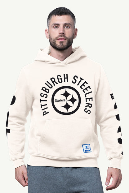 Starter MENS PITTSBURGH STEELERS HANDOFF FLEECE HOODIE