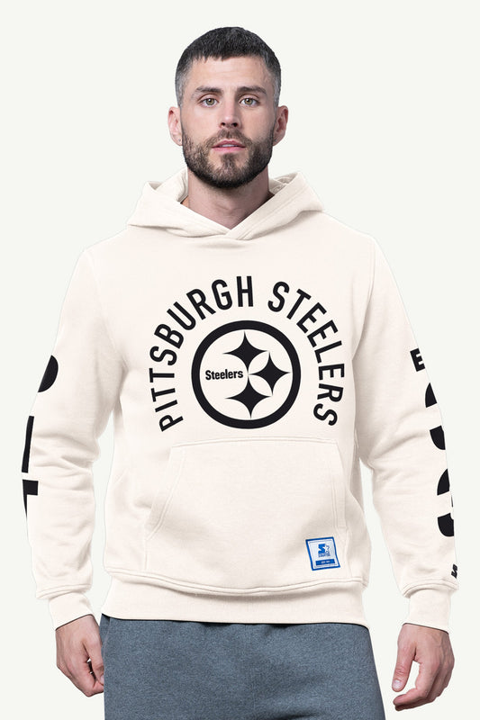 Starter MENS PITTSBURGH STEELERS HANDOFF FLEECE HOODIE