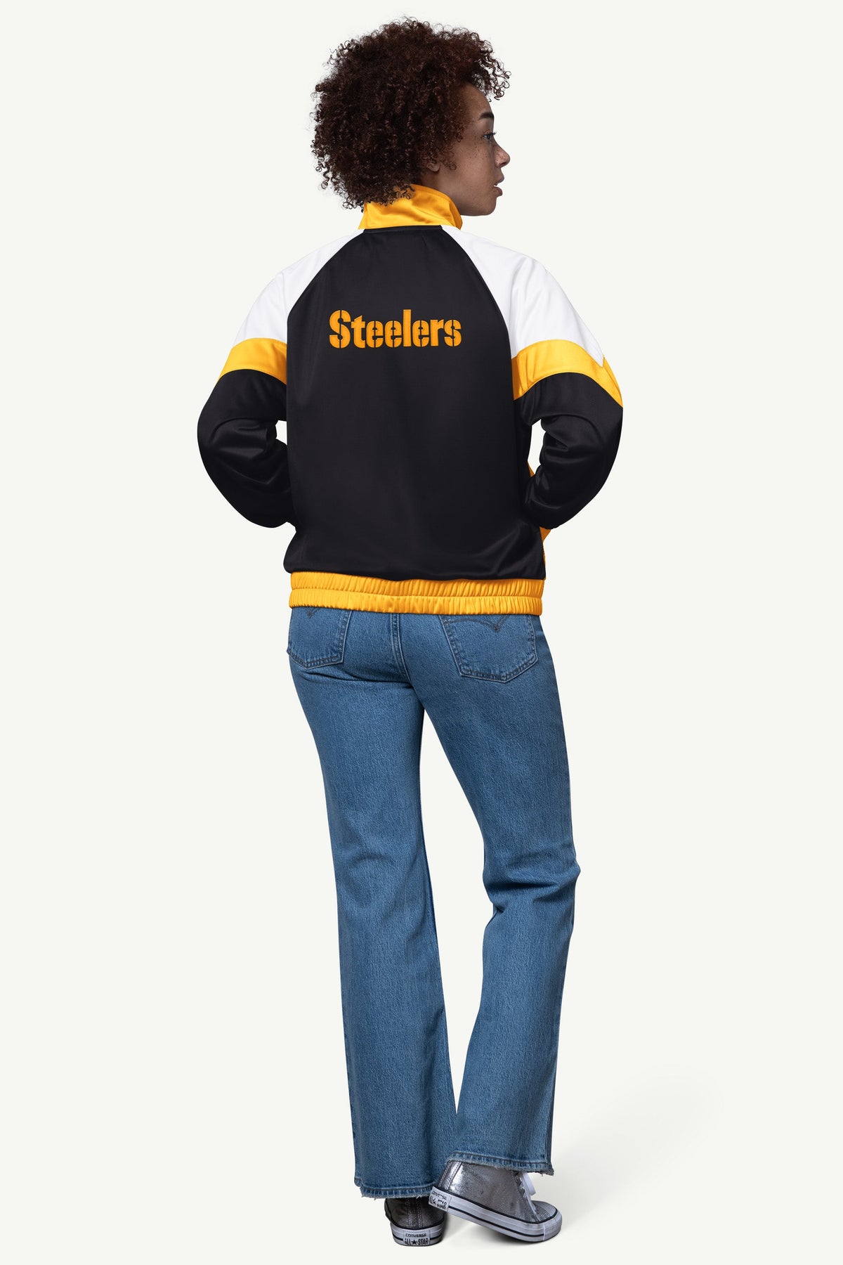 Starter WOMENS PITTSBURGH STEELERS TEAMWORK TRACK JACKET