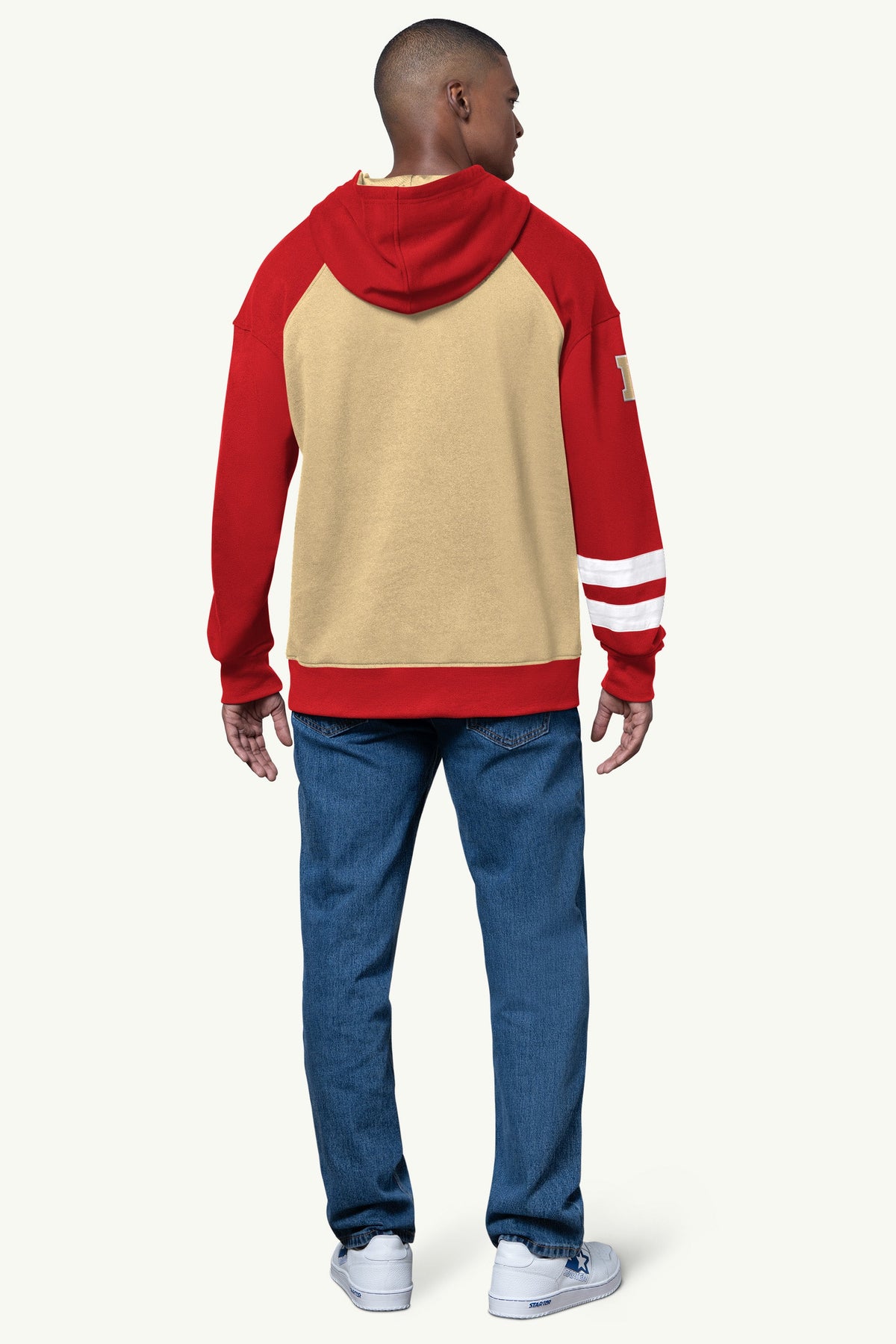 Starter MENS SAN FRANCISCO 49ERS INTERCEPTION COLORBLOCK HOODIE