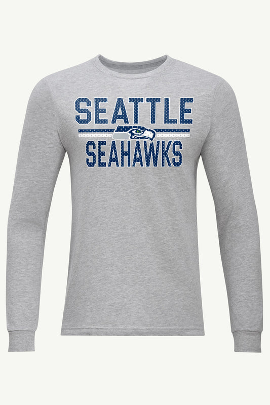 Starter MENS SEATTLE SEAHAWKS MESH LOOK LONG SLEEVE T SHIRT