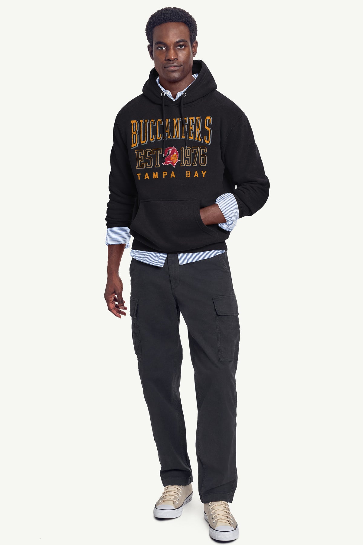 Starter MENS TAMPA BAY BUCCANEERS RETRO HOODIE