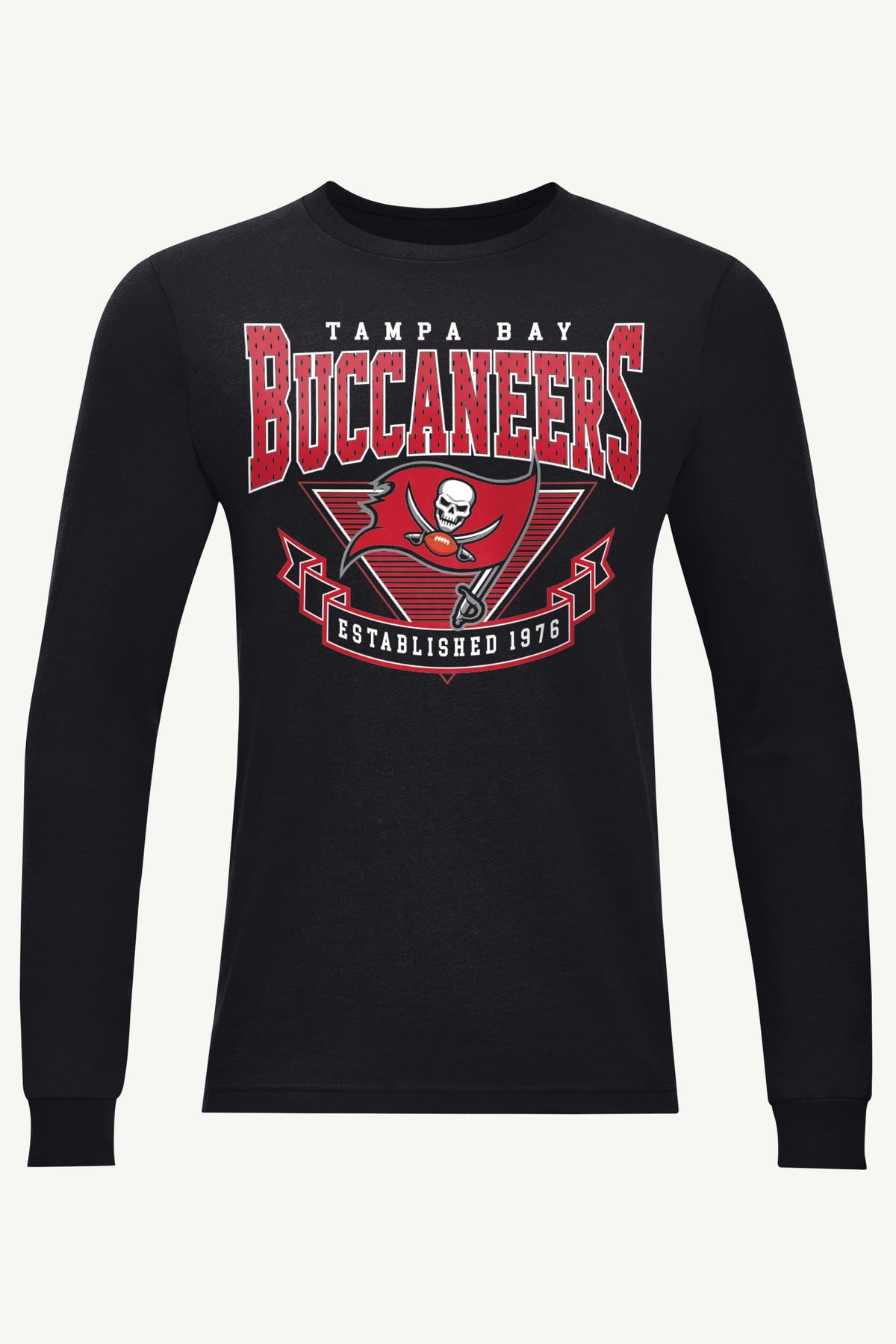 Starter MENS TAMPA BAY BUCCANEERS 80's INSPIRED LONG SLEEVE T SHIRT