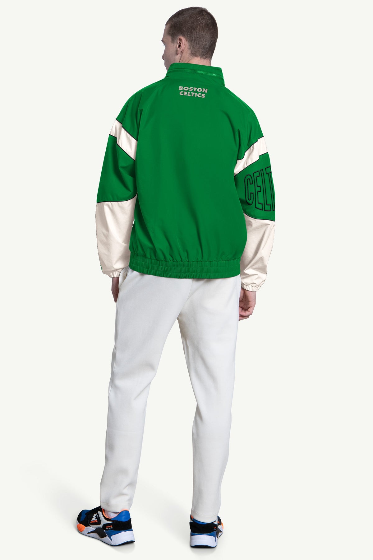 Starter MENS BOSTON CELTICS THE GUST FULL ZIP JACKET