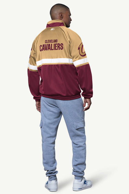 Starter MENS CLEVELAND CAVALIERS VETERAN TRACK JACKET