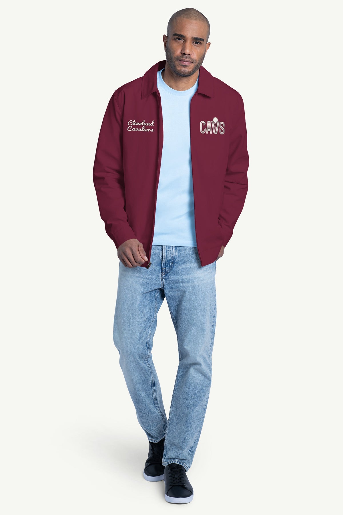 Starter MENS CLEVELAND CAVALIERS FRANCHISE FULL ZIP JACKET