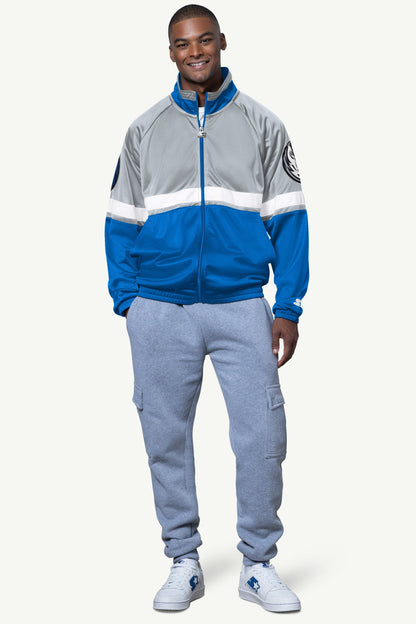 Starter MENS DALLAS MAVERICKS VETERAN TRACK JACKET