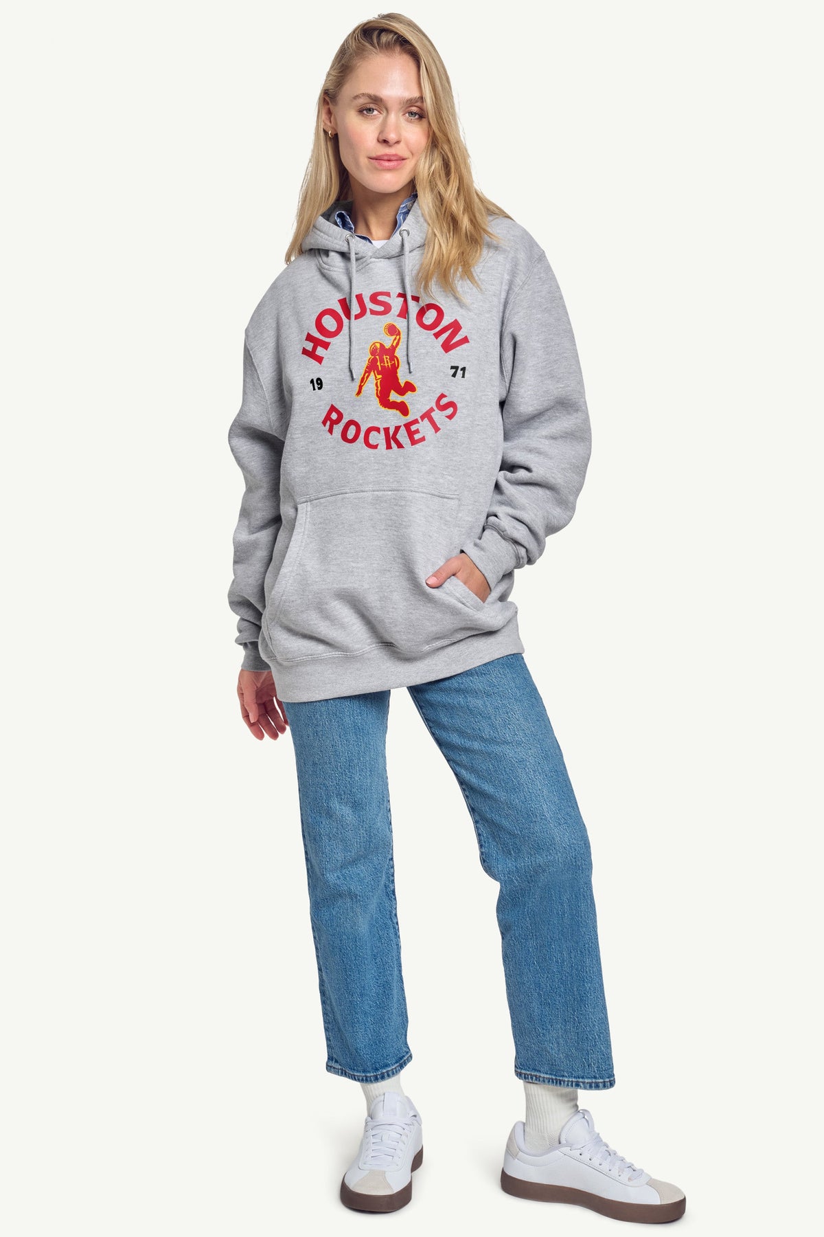 Starter WOMENS HOUSTON ROCKETS  FOUNDING SEASON HOODIE