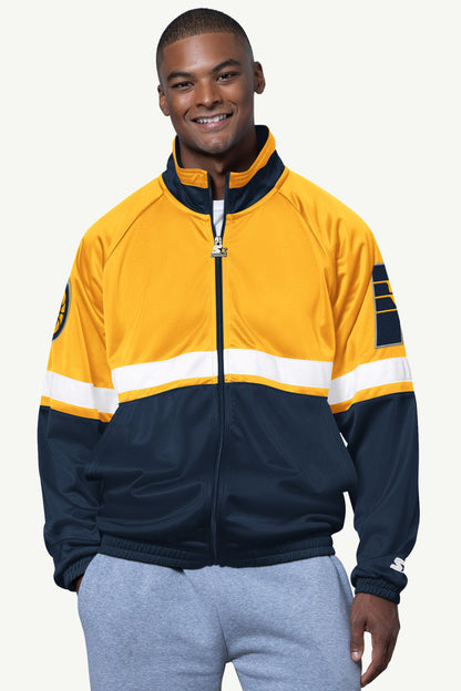Starter MENS INDIANA PACERS VETERAN TRACK JACKET