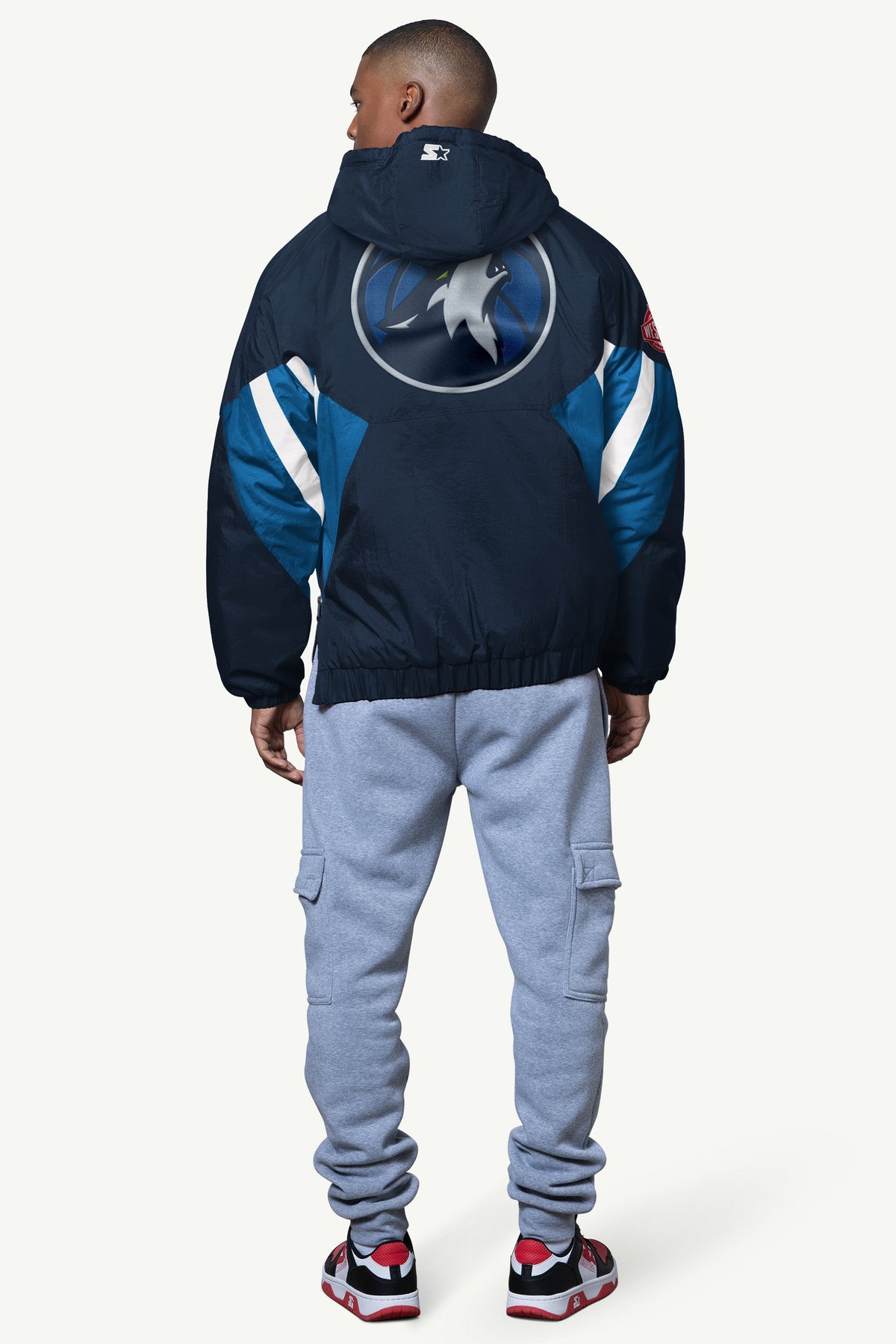 Starter MENS MINNESOTA TIMBERWOLVES CLASSIC BREAKAWAY JACKET