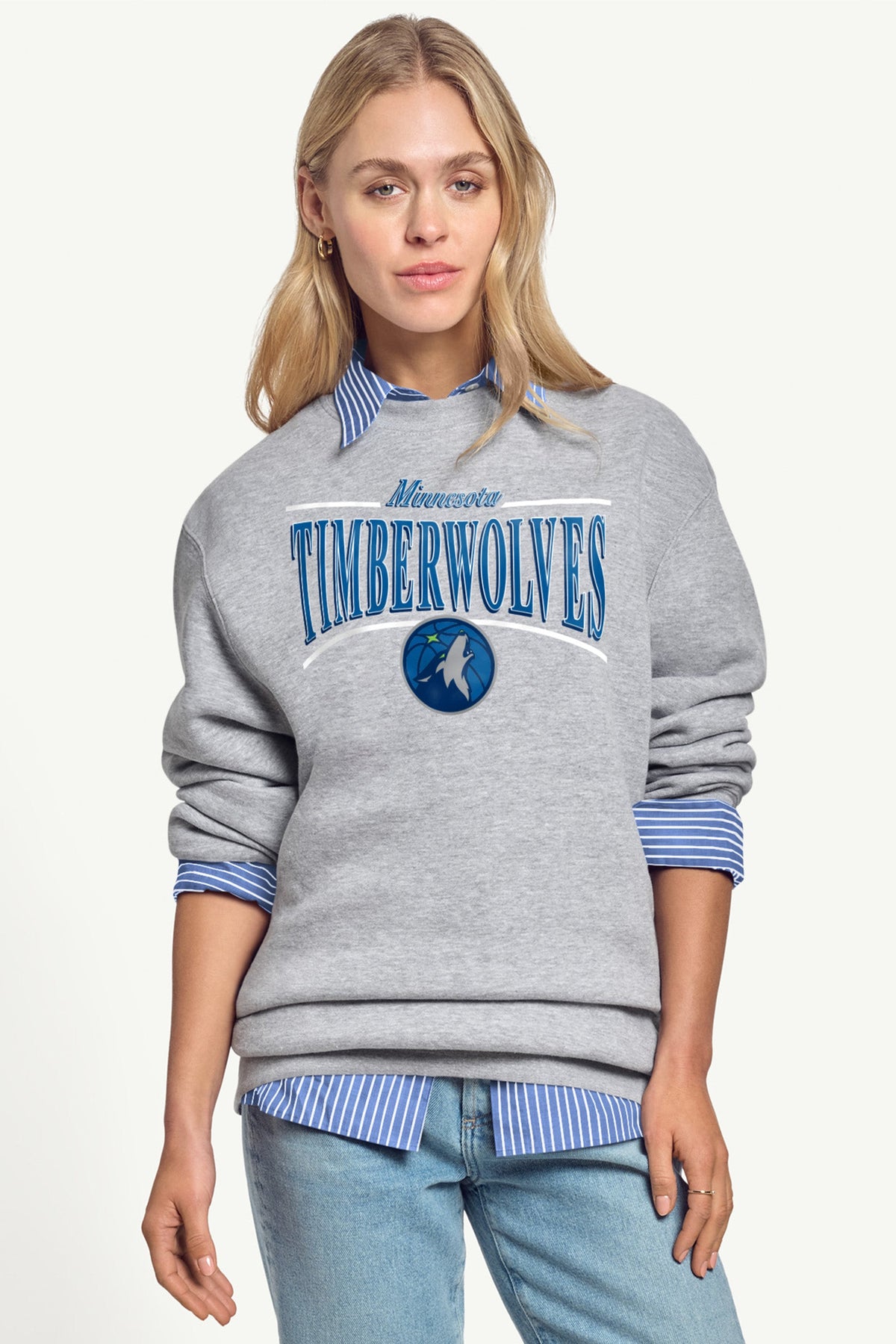 Starter WOMENS MINNESOTA TIMBERWOLVES ARCH SWEATSHIRT
