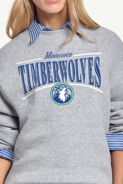 Starter WOMENS MINNESOTA TIMBERWOLVES ARCH SWEATSHIRT