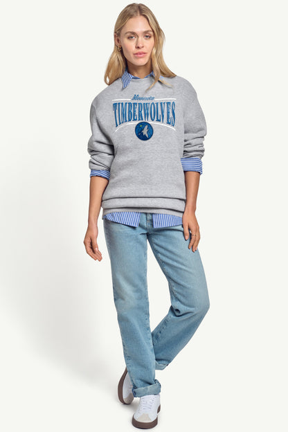 Starter WOMENS MINNESOTA TIMBERWOLVES ARCH SWEATSHIRT