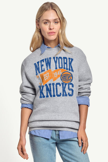 Starter WOMENS NEW YORK KNICKS PENNANT SWEATSHIRT