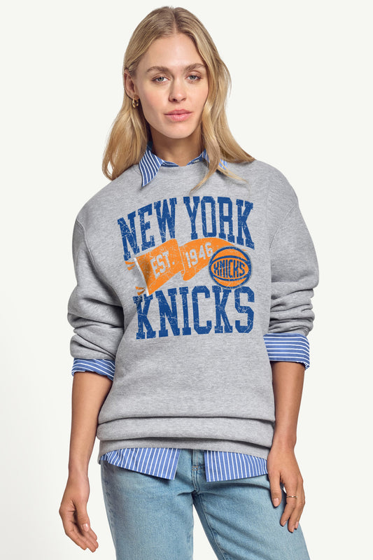 Starter WOMENS NEW YORK KNICKS PENNANT SWEATSHIRT
