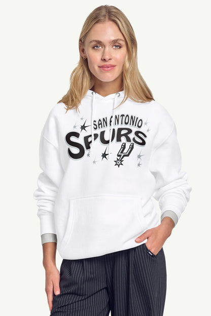 Starter WOMENS SAN ANTONIO SPURS FIREWORKS HOODIE