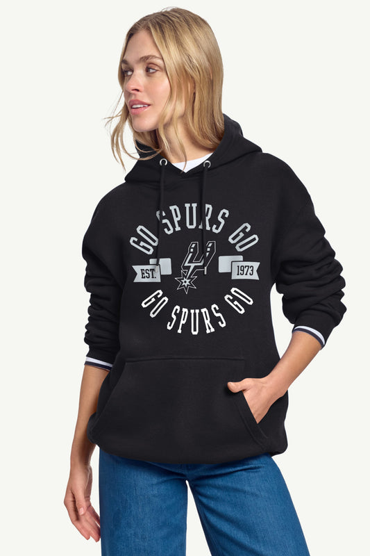 Starter WOMENS SAN ANTONIO SPURS GO SPURS GO HOODIE