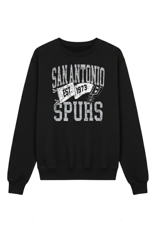 Starter WOMENS SAN ANTONIO SPURS PENNANT SWEATSHIRT