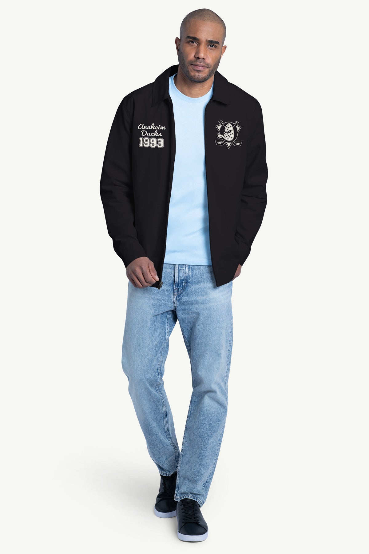 Starter MENS ANAHEIM DUCKS FRANCHISE FULL ZIP JACKET