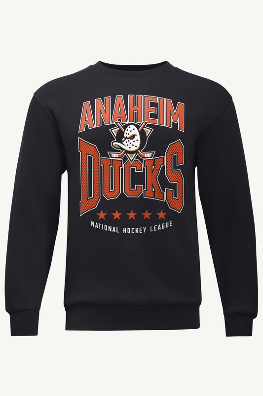 Starter MENS ANAHEIM DUCKS CENTER SQUEEZE SWEATSHIRT