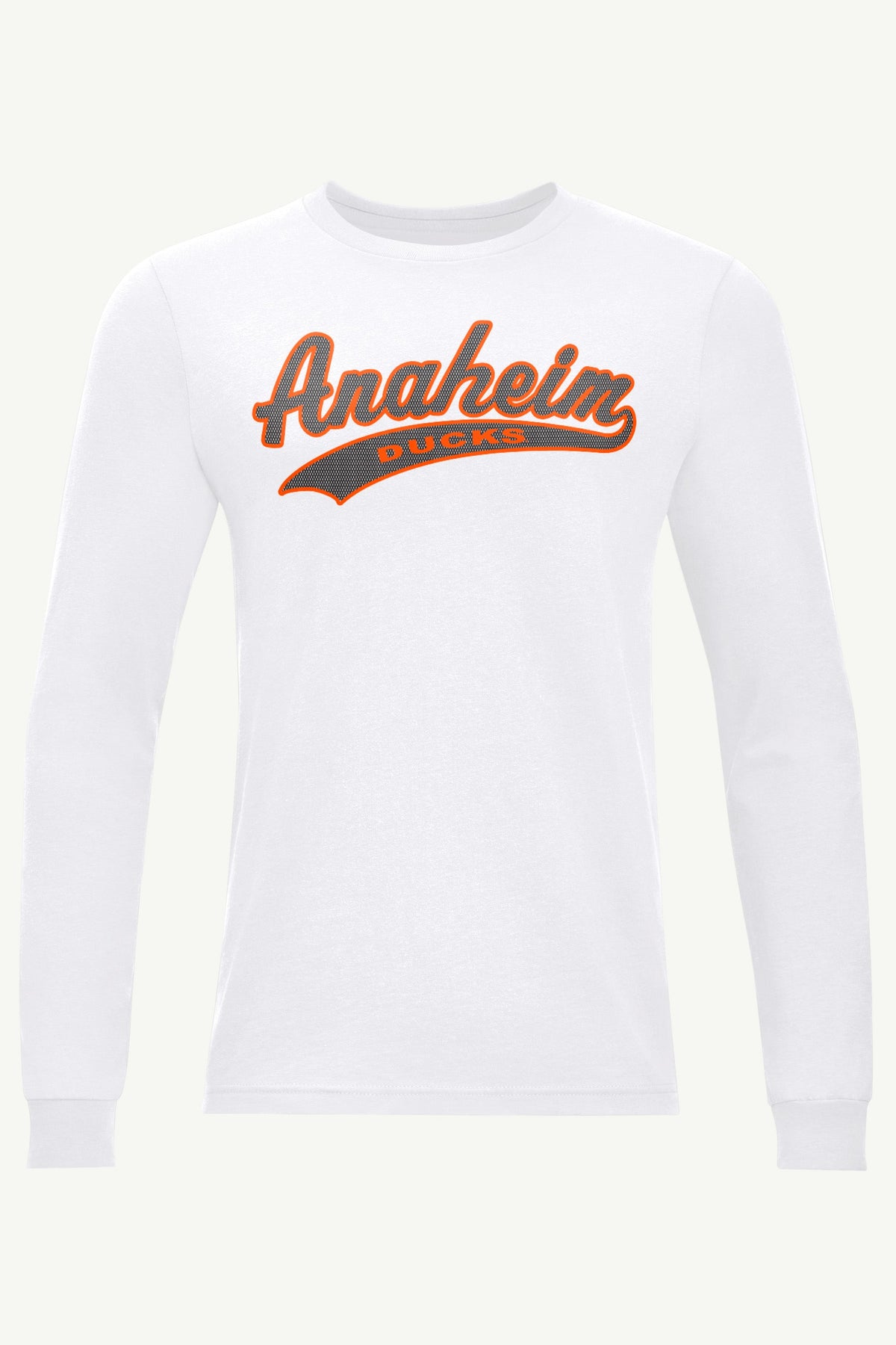 Starter MENS ANAHEIM DUCKS TAILSWEEP LONG SLEEVE T SHIRT