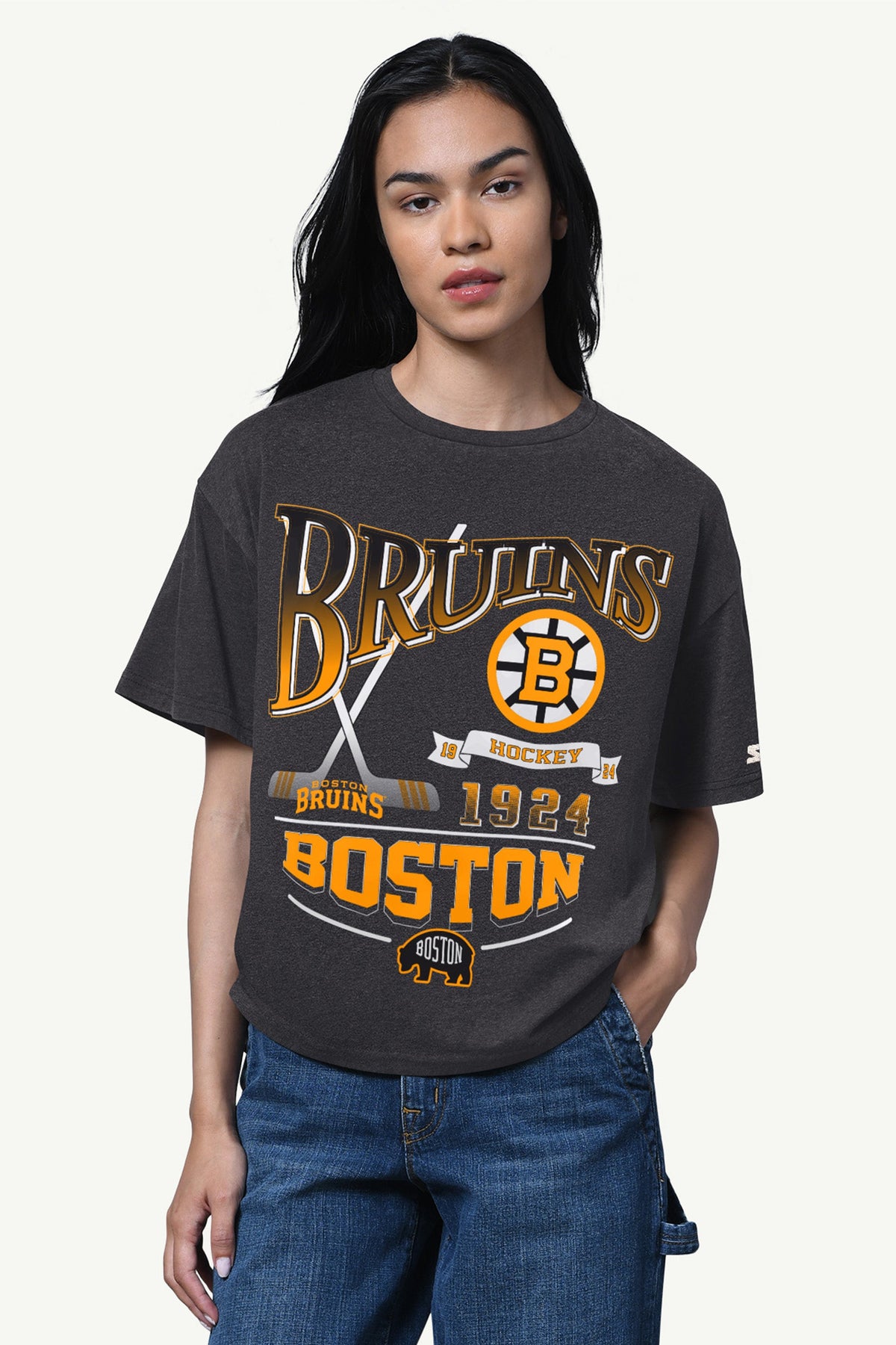Starter WOMENS BOSTON BRUINS HALL OF FAME T SHIRT