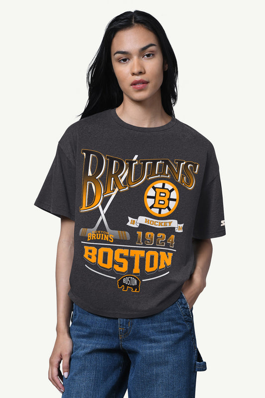 Starter WOMENS BOSTON BRUINS HALL OF FAME T SHIRT