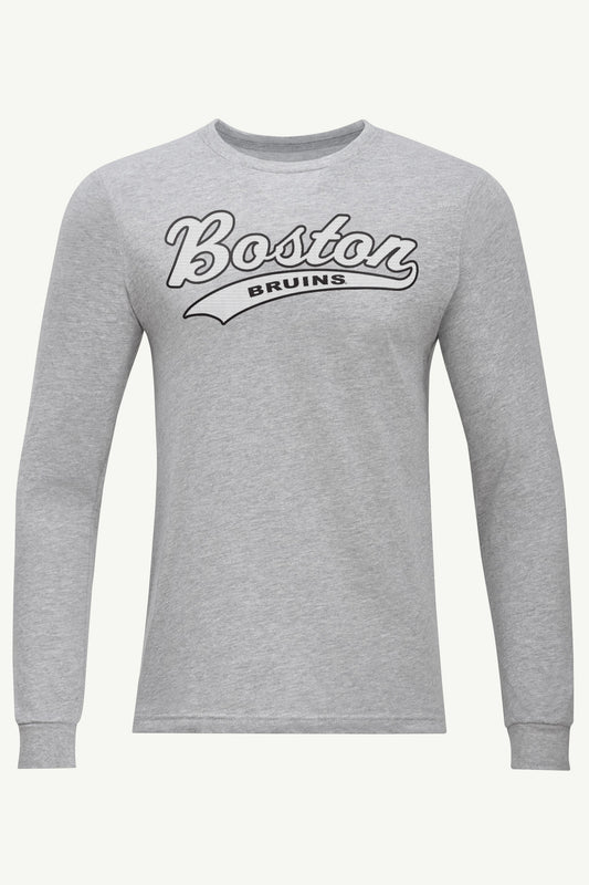 Starter MENS BOSTON BRUINS TAILSWEEP LONG SLEEVE T SHIRT