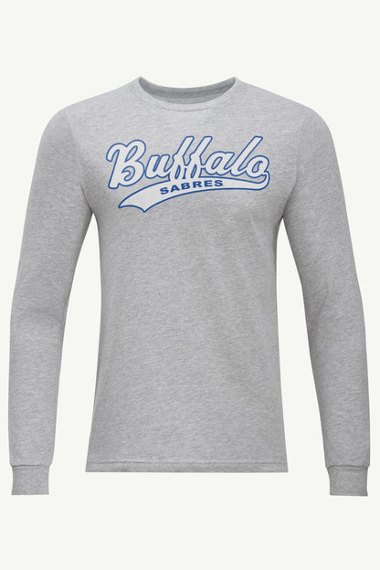 Starter MENS BUFFALO SABRES TAILSWEEP LONG SLEEVE T SHIRT