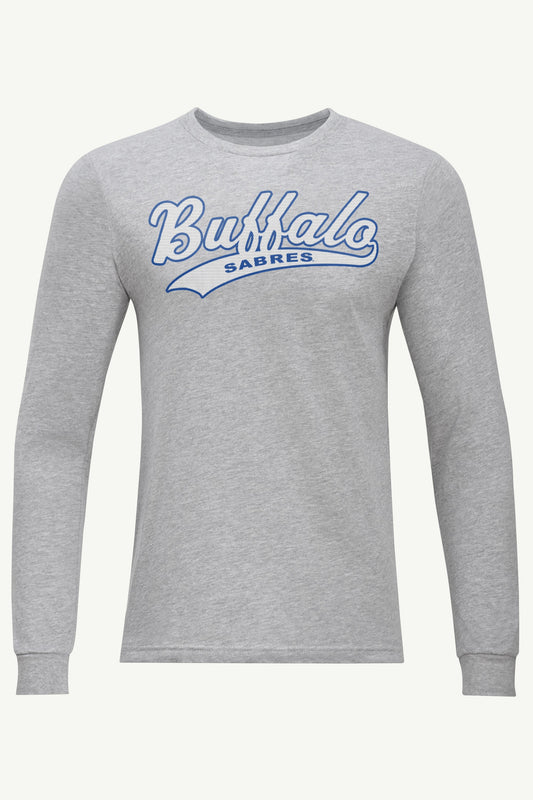 Starter MENS BUFFALO SABRES TAILSWEEP LONG SLEEVE T SHIRT