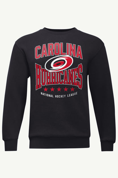Starter MENS CAROLINA HURRICANES CENTER SQUEEZE SWEATSHIRT