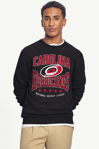 Starter MENS CAROLINA HURRICANES CENTER SQUEEZE SWEATSHIRT