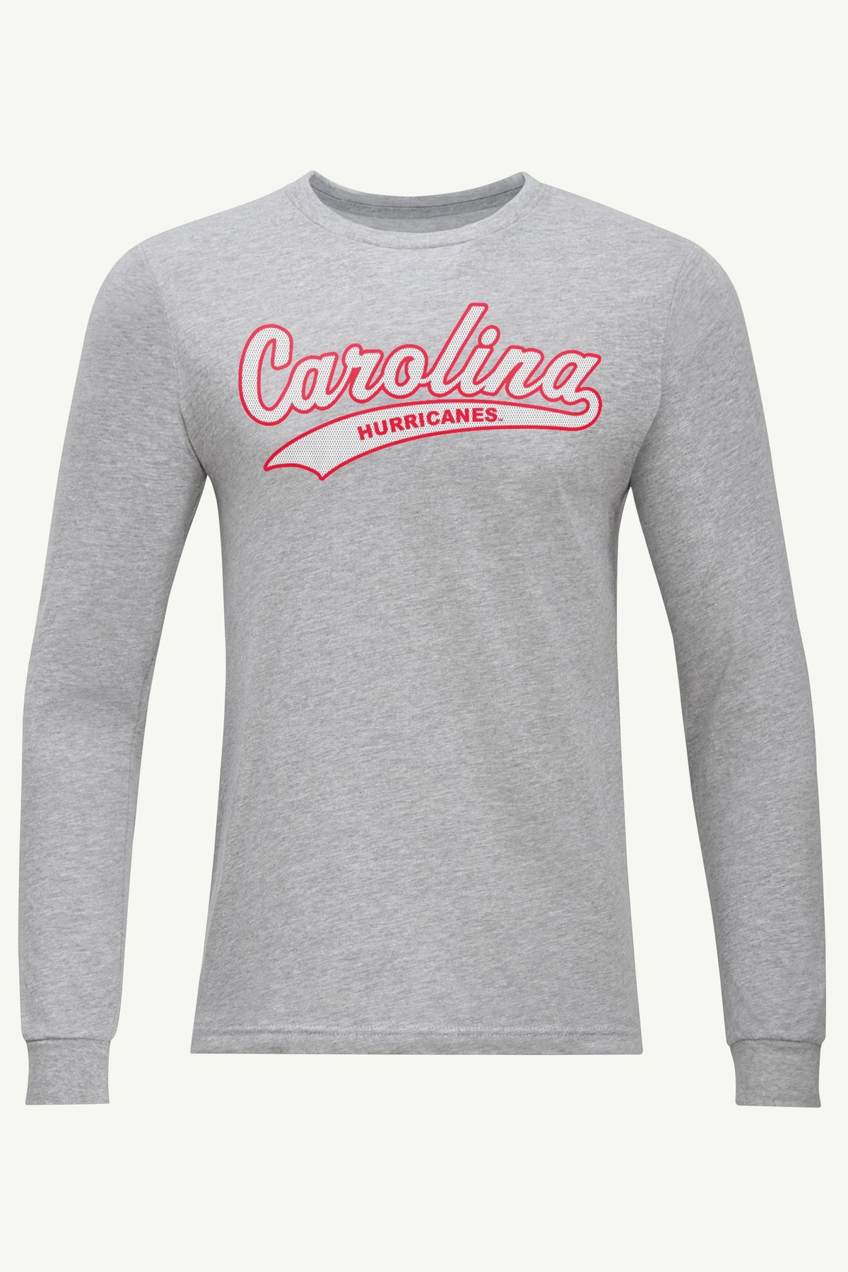 Starter MENS CAROLINA HURRICANES TAILSWEEP LONG SLEEVE T SHIRT