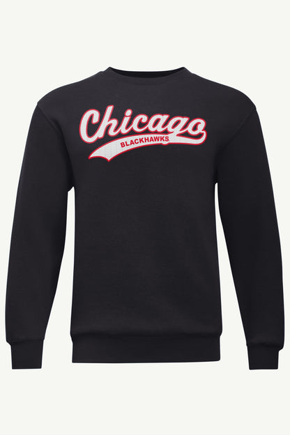 Starter MENS CHICAGO BLACKHAWKS TAILSWEEP SWEATSHIRT