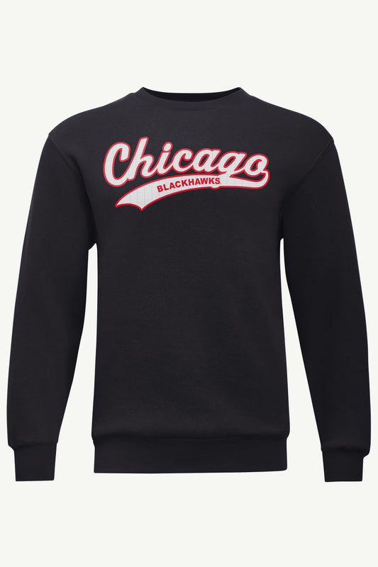 Starter MENS CHICAGO BLACKHAWKS TAILSWEEP SWEATSHIRT