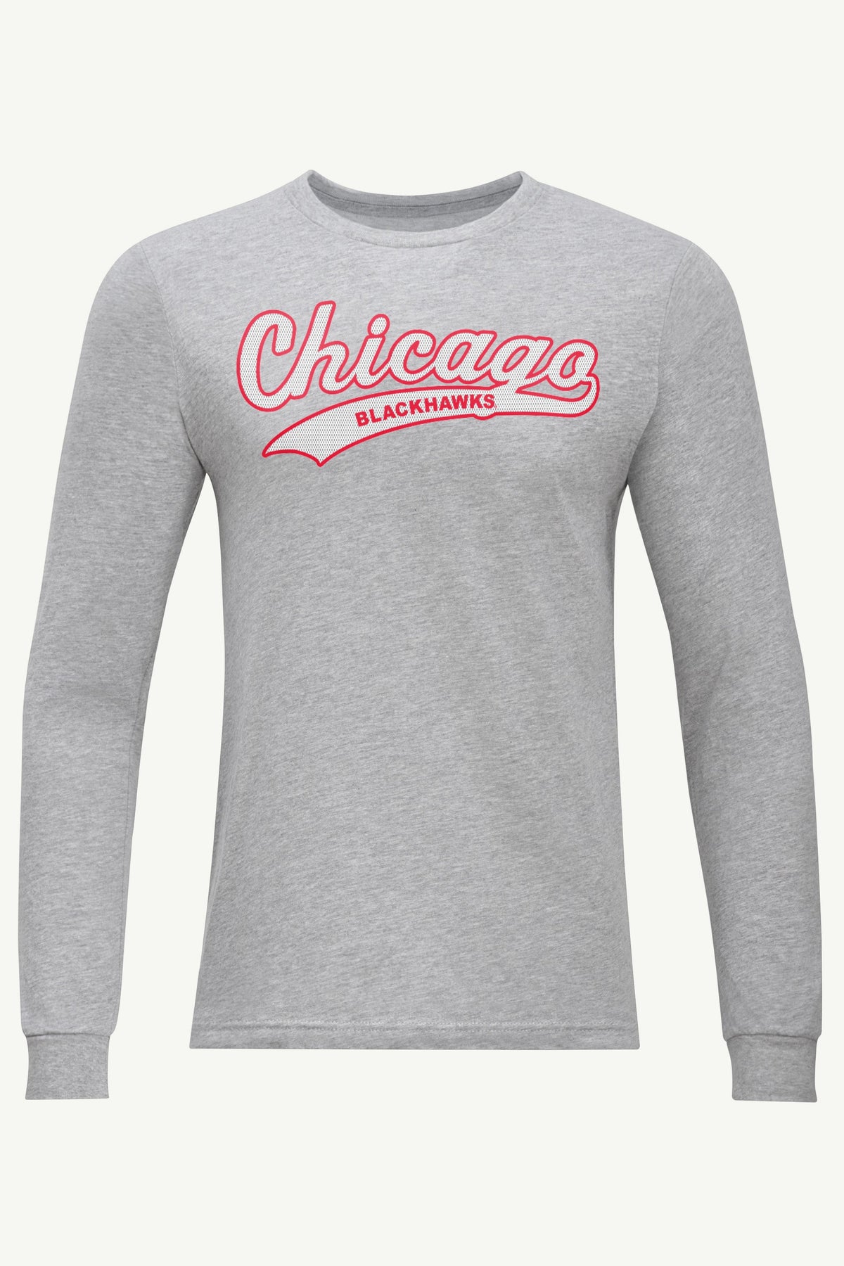 Starter MENS CHICAGO BLACKHAWKS TAILSWEEP LONG SLEEVE T SHIRT