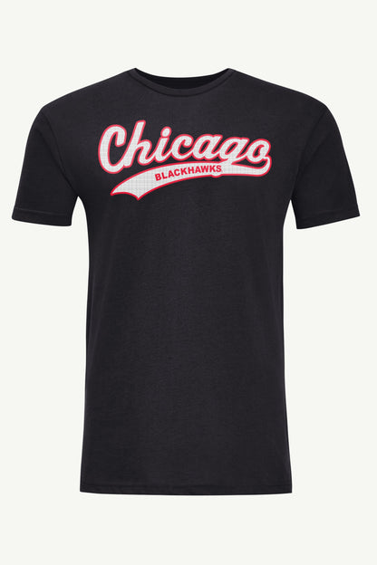 Starter MENS CHICAGO BLACKHAWKS TAILSWEEP T SHIRT