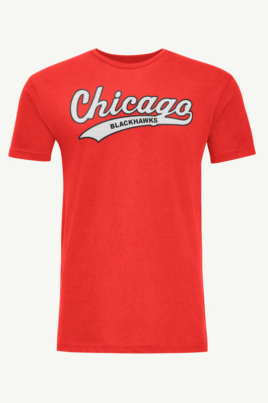 Starter MENS CHICAGO BLACKHAWKS TAILSWEEP T SHIRT