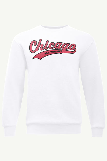 Starter MENS CHICAGO BLACKHAWKS TAILSWEEP SWEATSHIRT