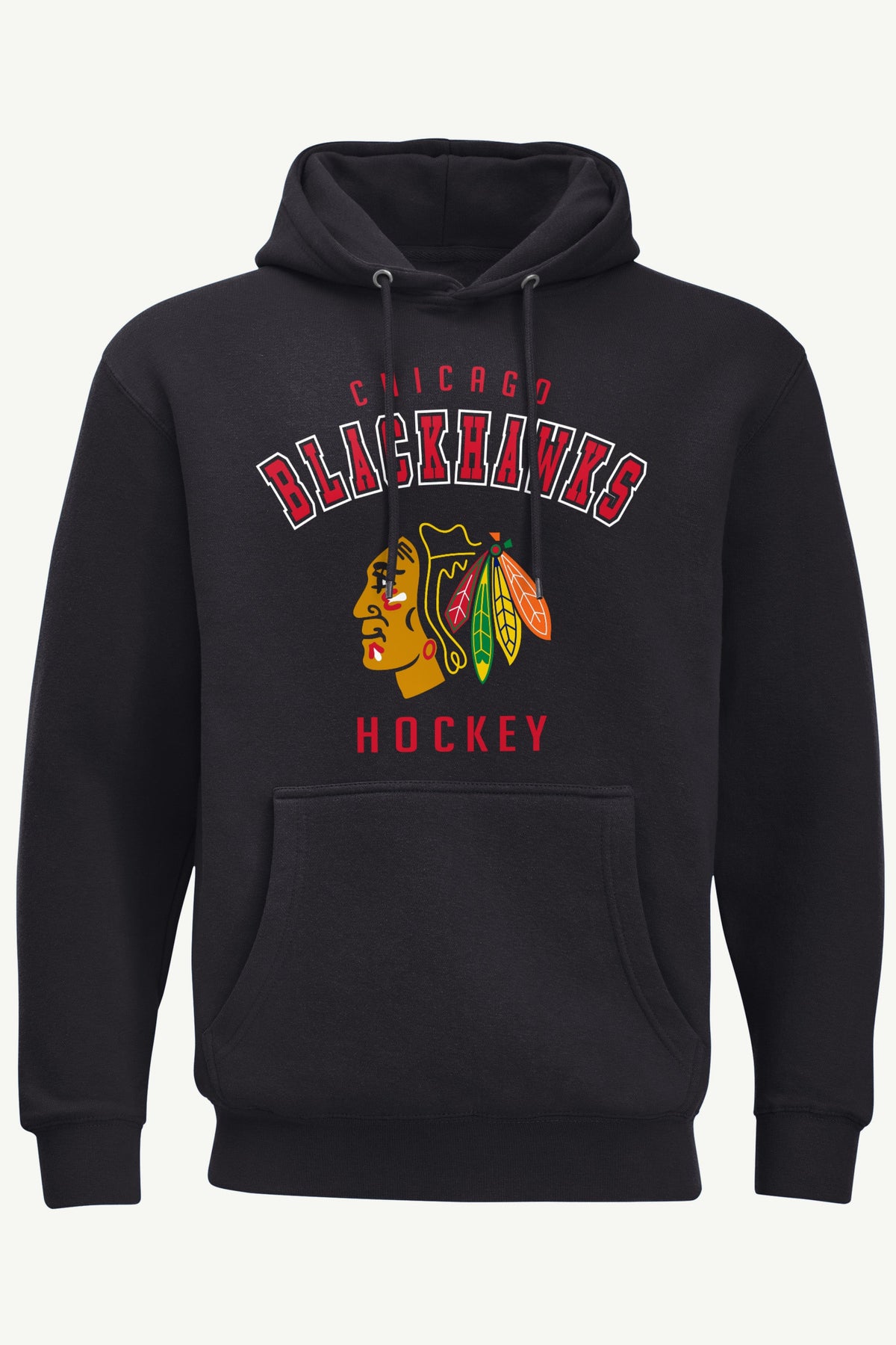 Starter MENS CHICAGO BLACKHAWKS GRAPHIC HOODIE