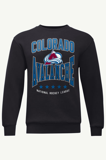 Starter MENS COLORADO AVALANCHE CENTER SQUEEZE SWEATSHIRT