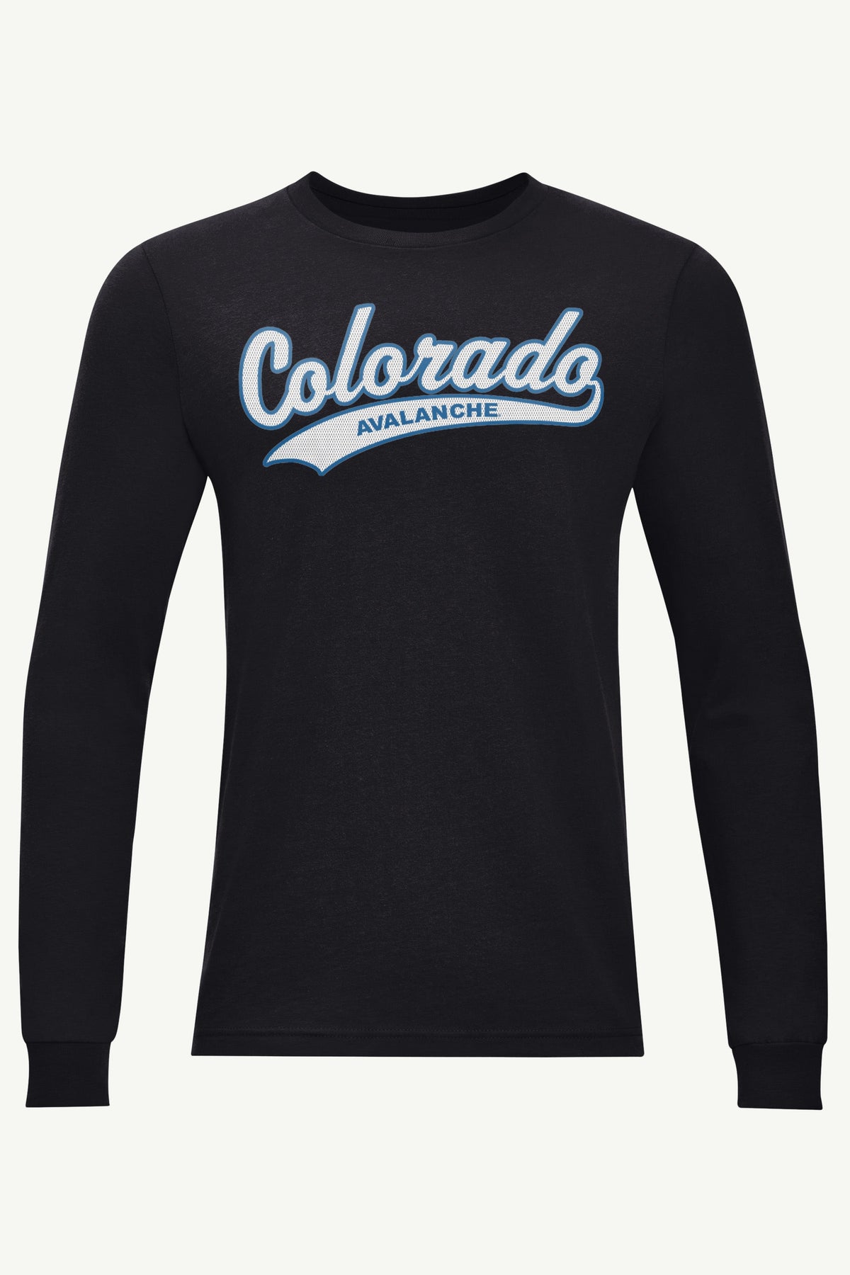 Starter MENS COLORADO AVALANCHE TAILSWEEP LONG SLEEVE T SHIRT