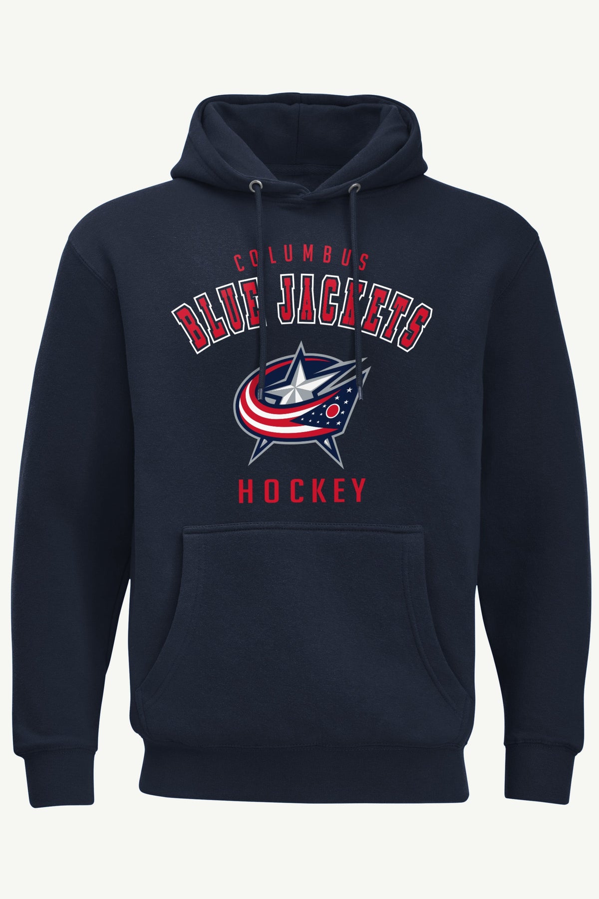Starter MENS COLUMBUS BLUE JACKETS GRAPHIC HOODIE